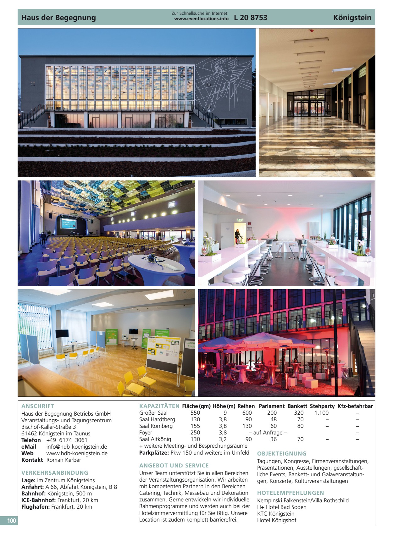 Haus Begegnung K&ouml;nigstein