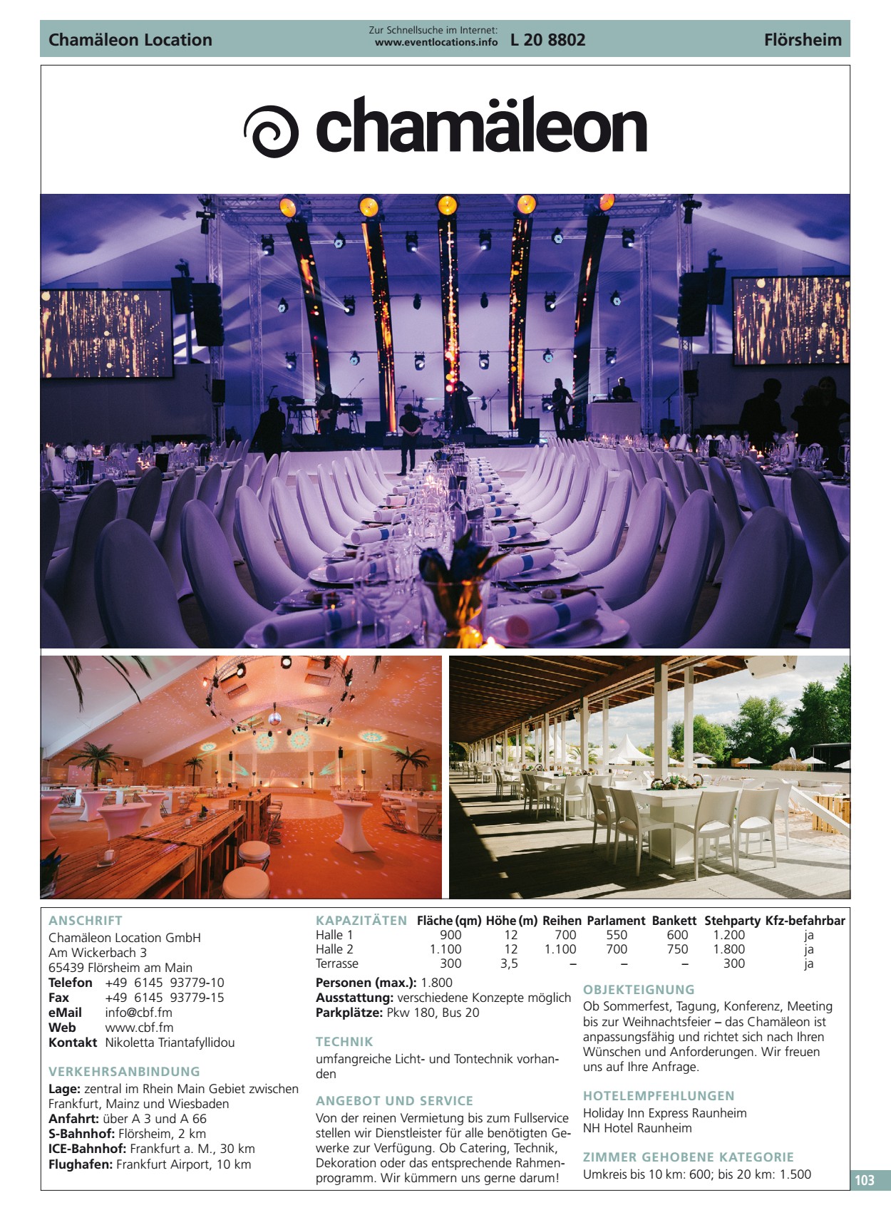 Cham&auml;leon Location Fl&ouml;rsheim