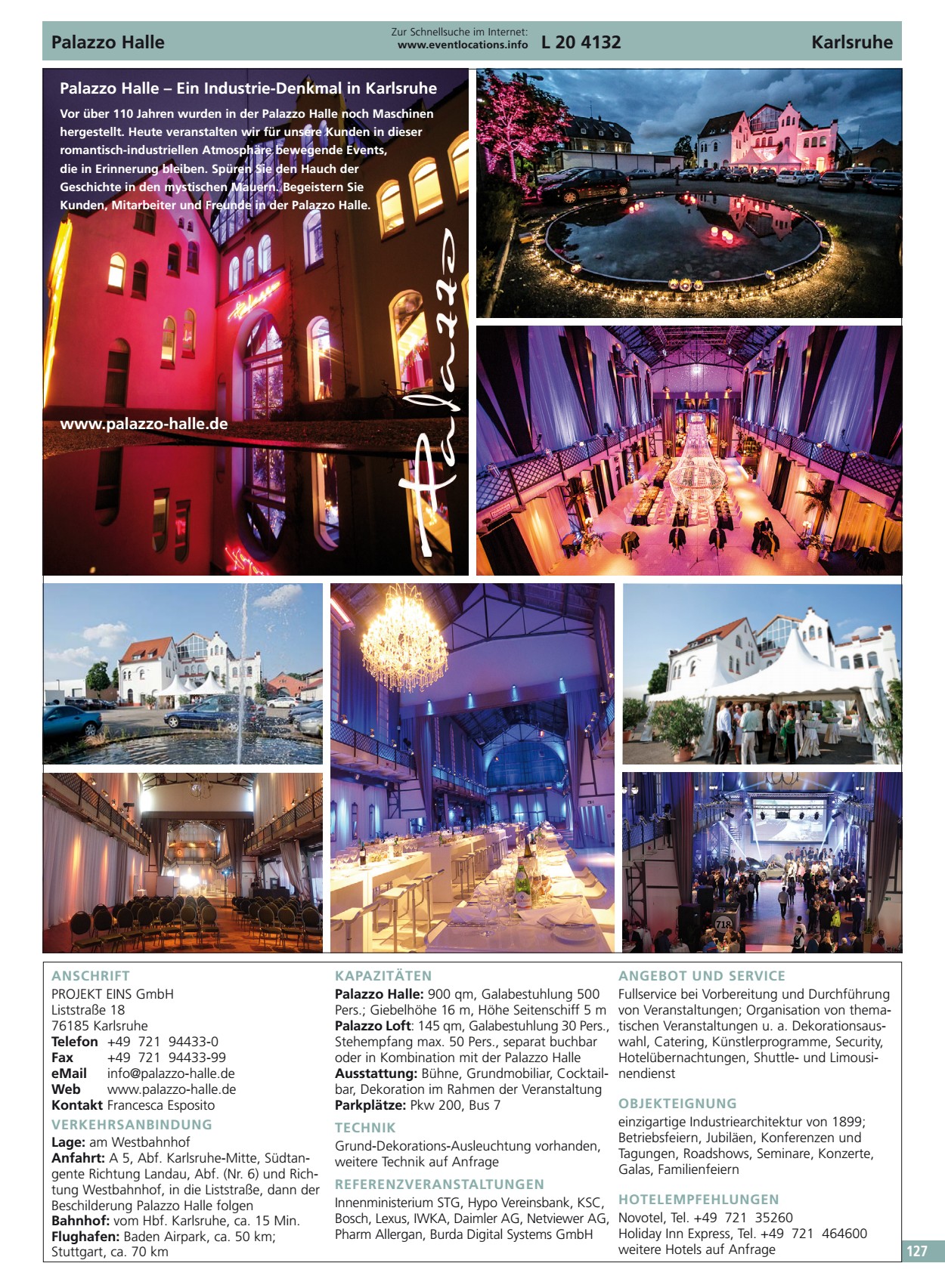 Palazzo Halle Karlsruhe