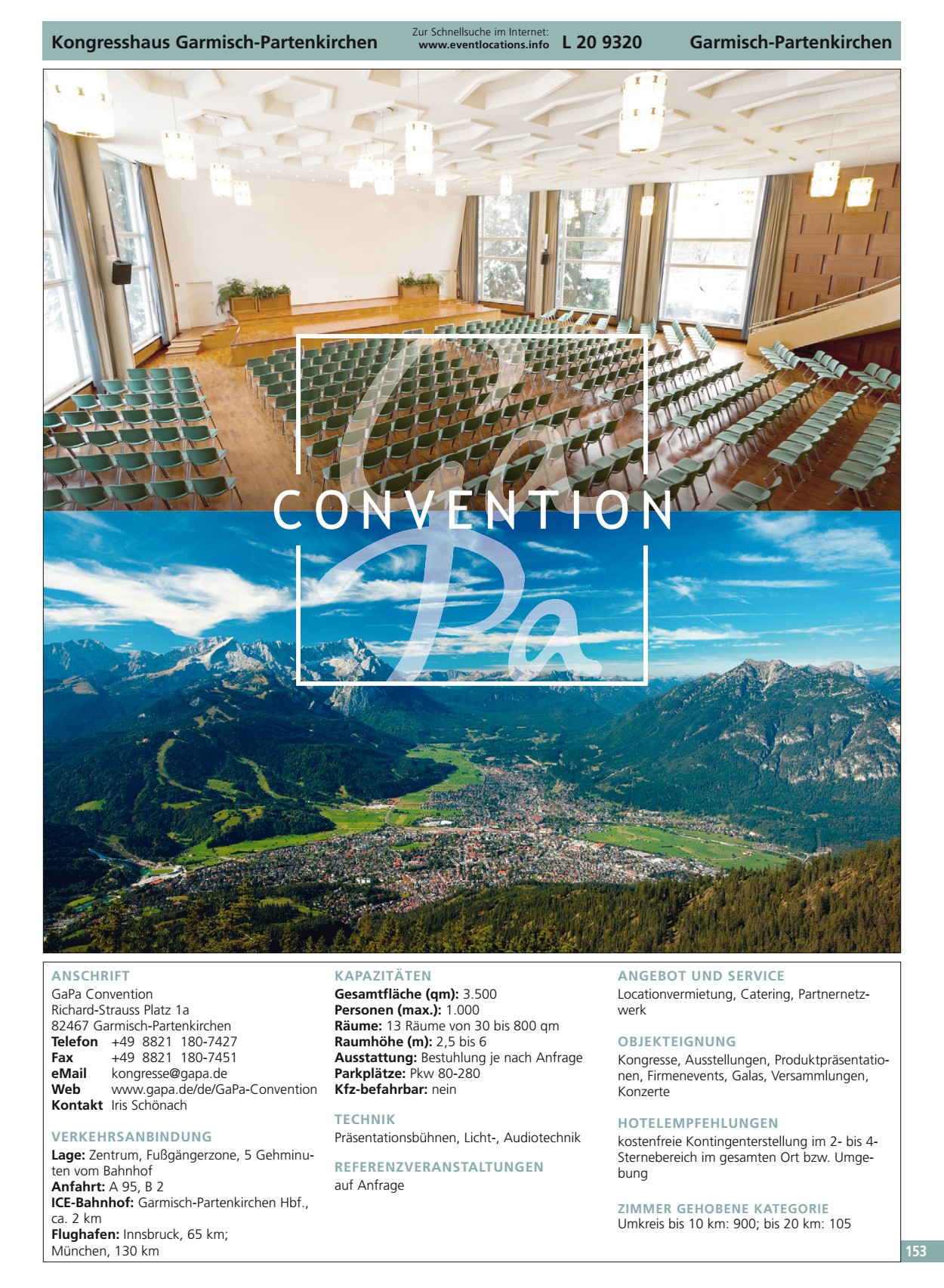 Kongresshaus Garmisch-Partenkirchen GaPa