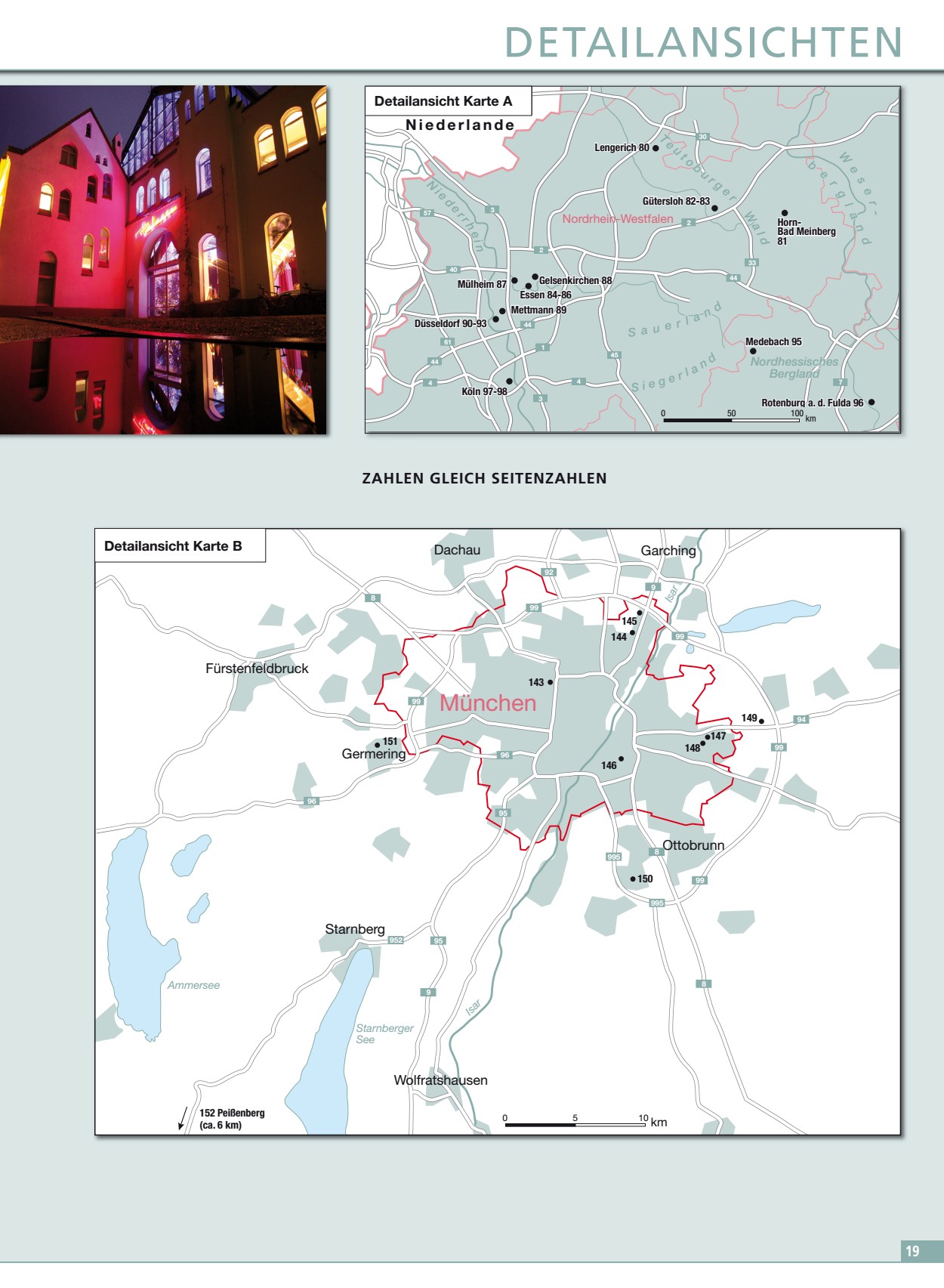 SEITENZAHLEN DETAILANSICHTEN Detailansicht