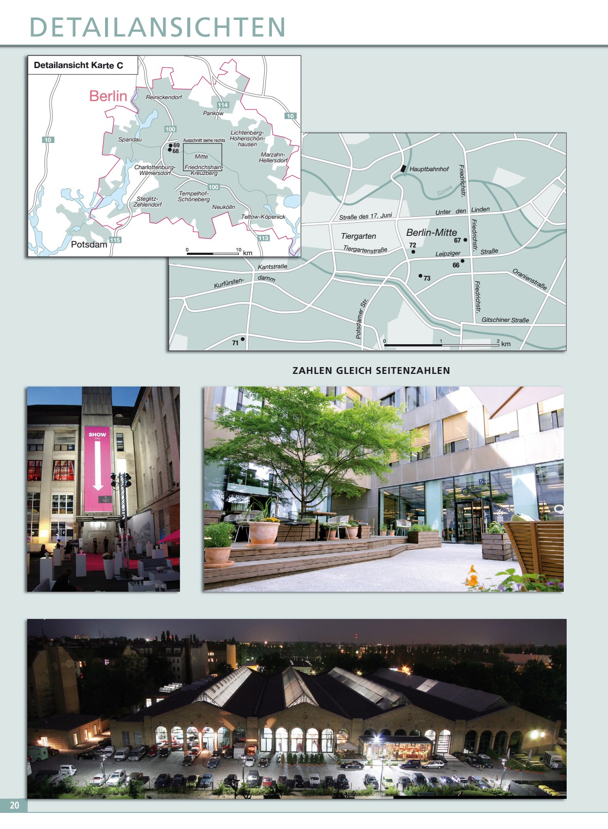 SEITENZAHLEN DETAILANSICHTEN Berlin