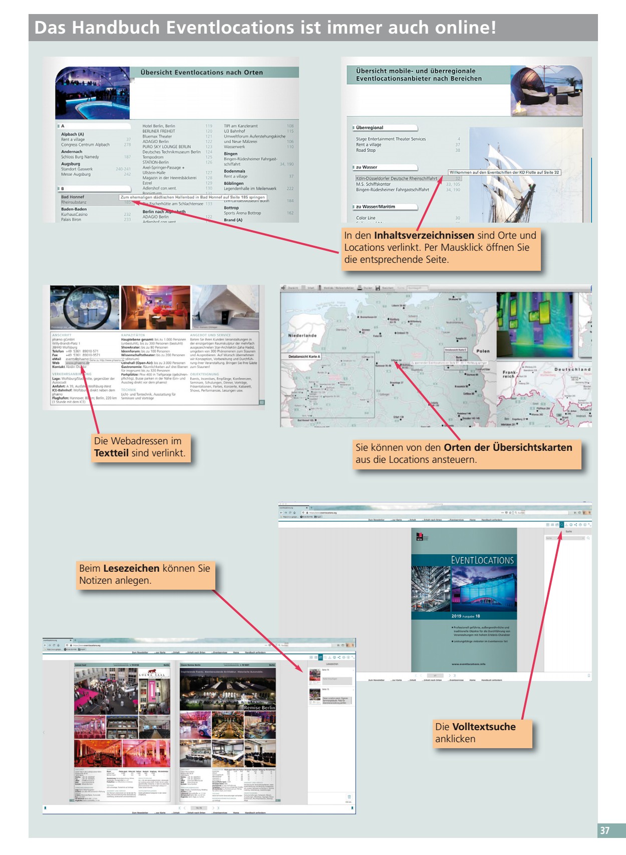 Handbuch Eventlocations online