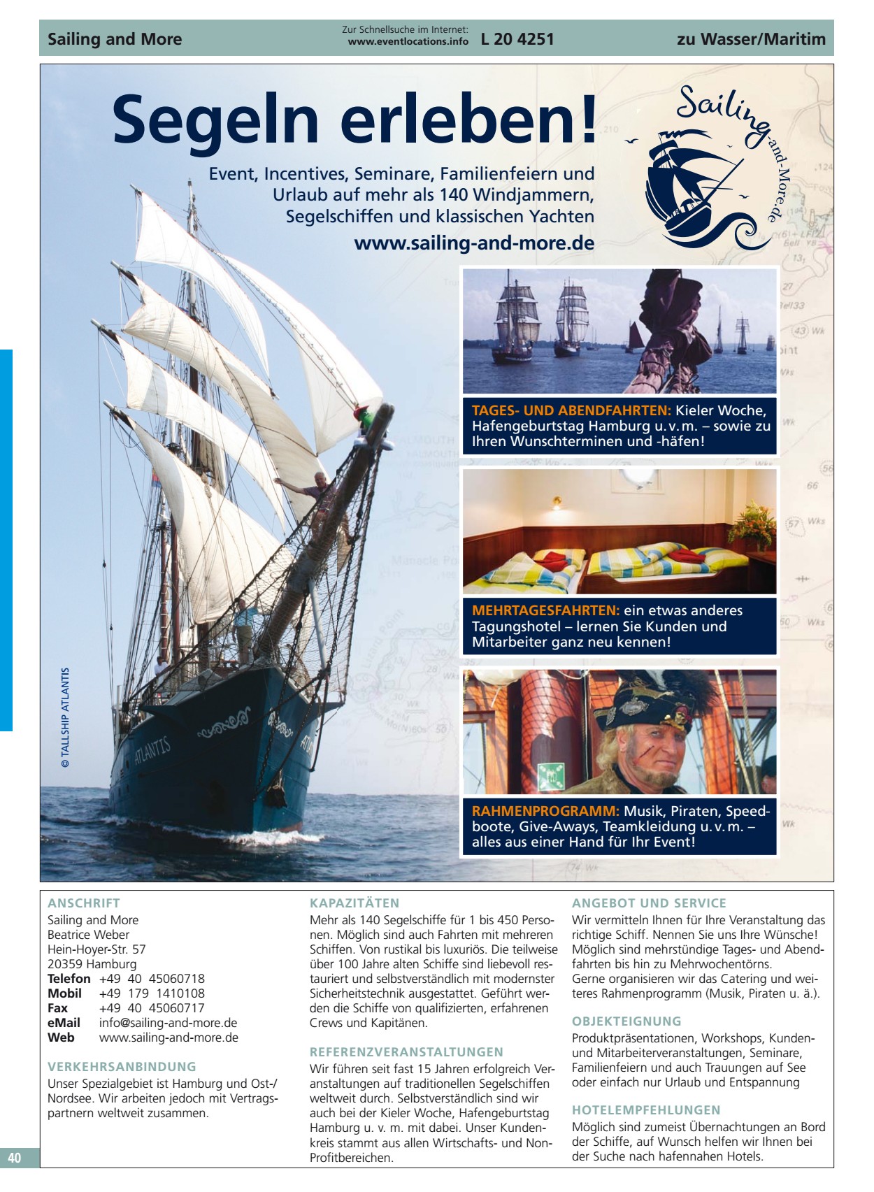 Segeln erleben wwwsailing-and-morede