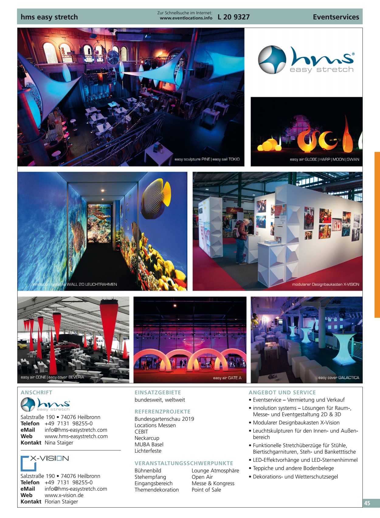 easy stretch Eventservices