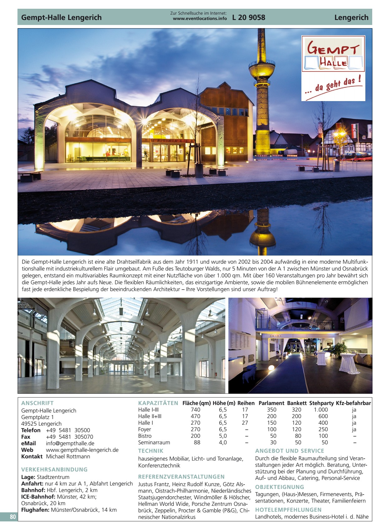 Gempt-Halle Lengerich Bahnhof