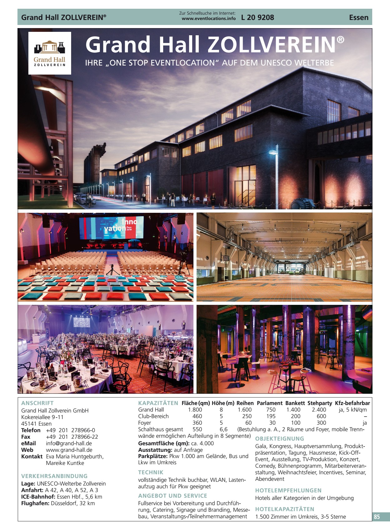 Grand Hall ZOLLVEREIN