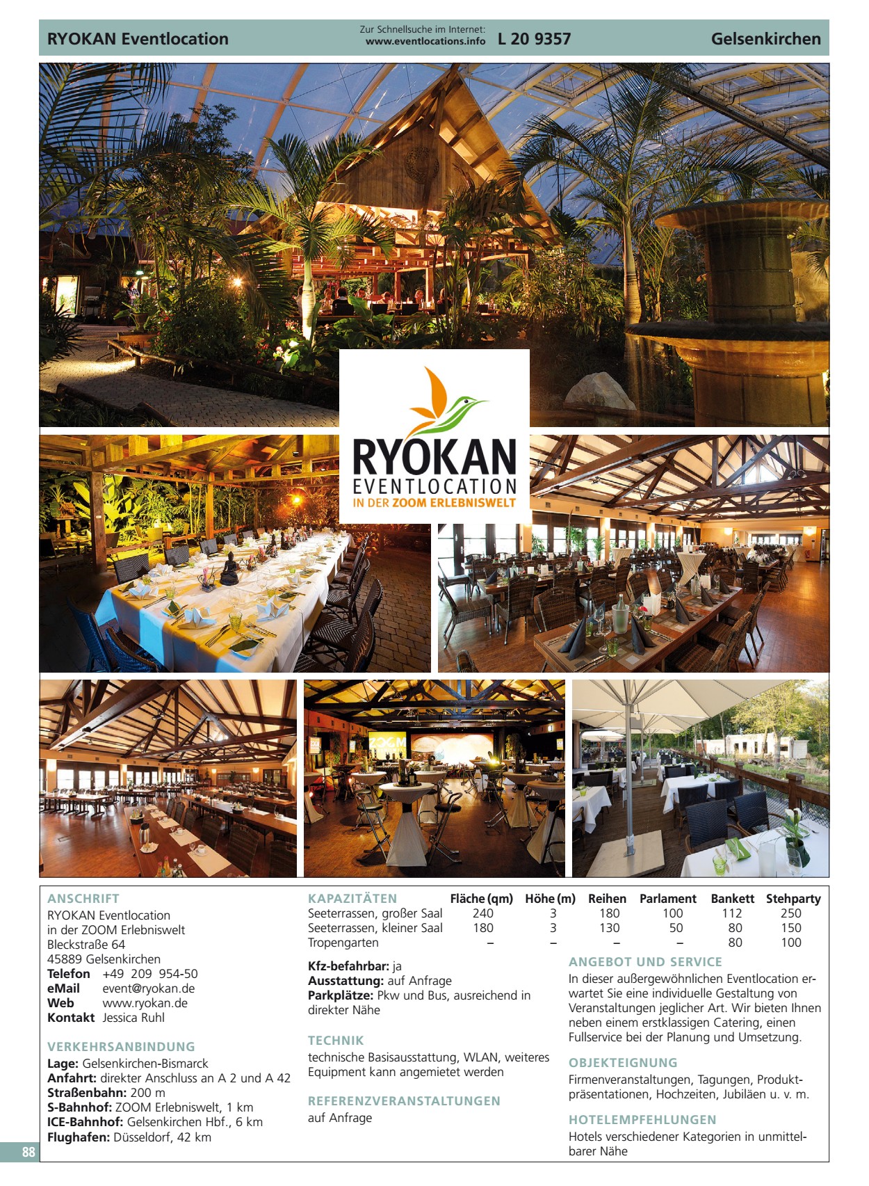 RYOKAN Eventlocation Gelsenkirchen