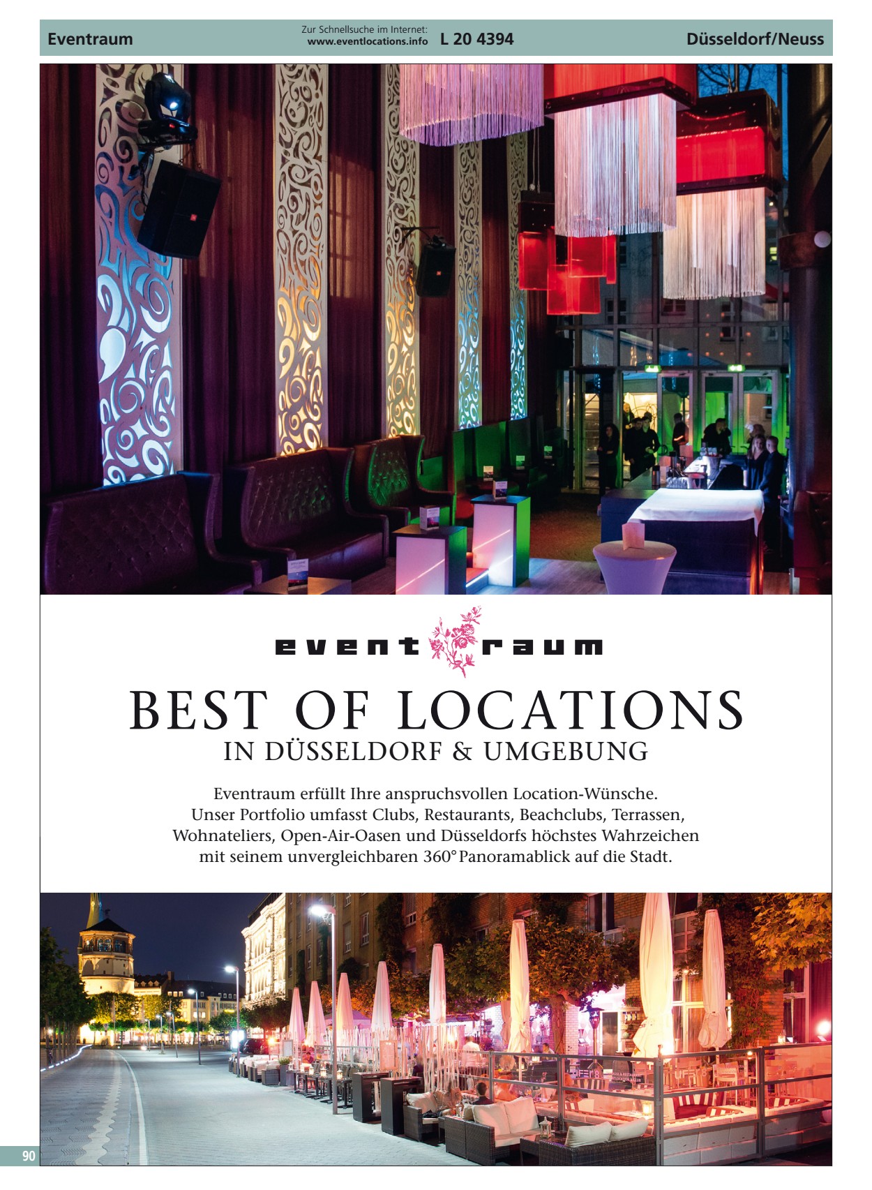 BEST LOCATIONS Eventraum