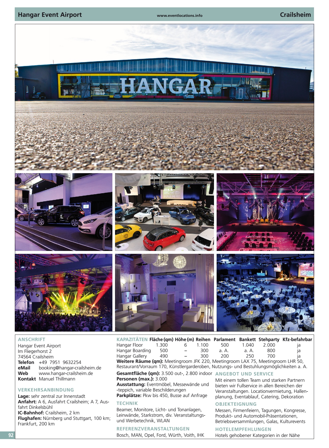 Hangar Event Airport