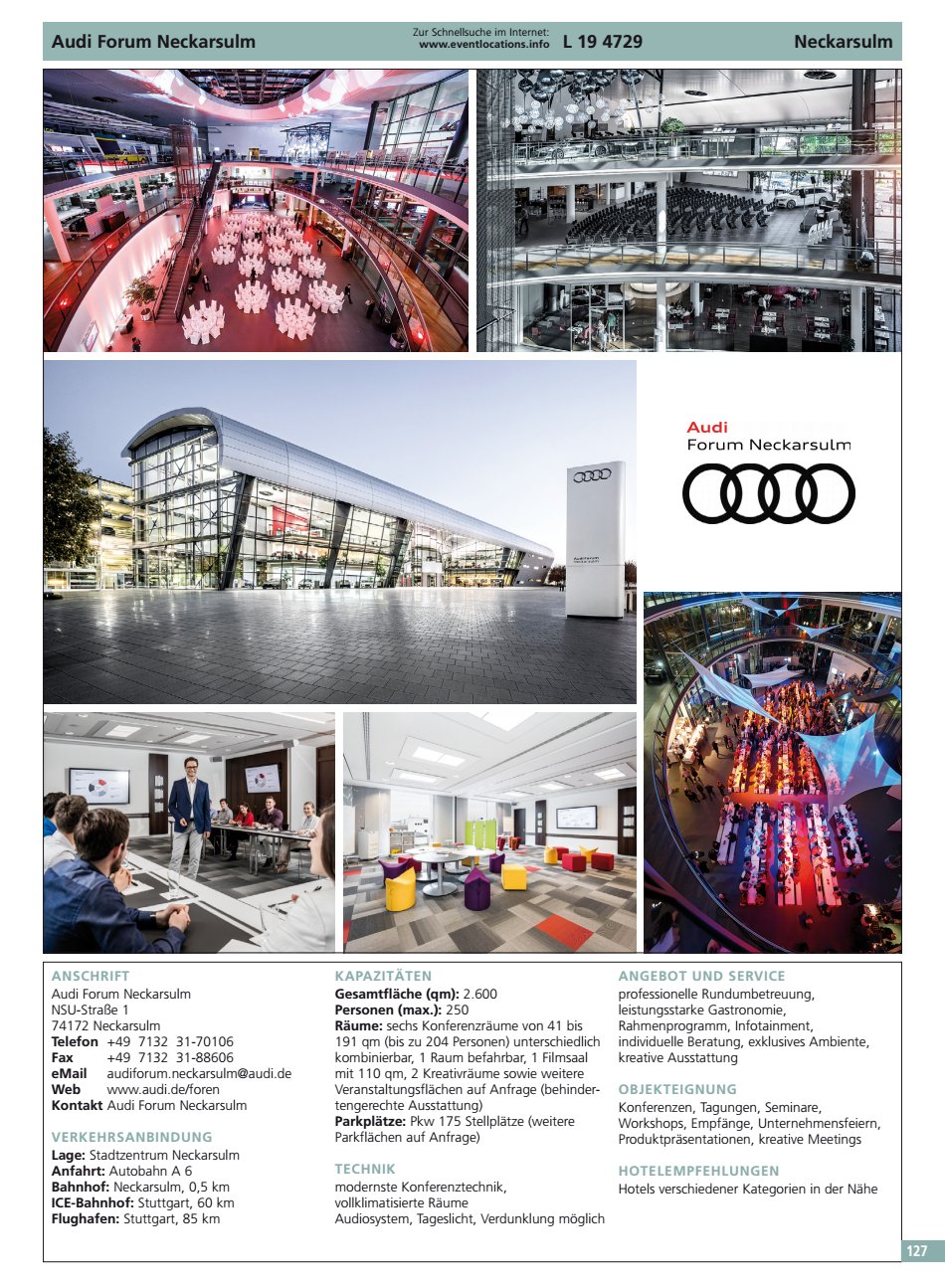 Audi Forum Neckarsulm