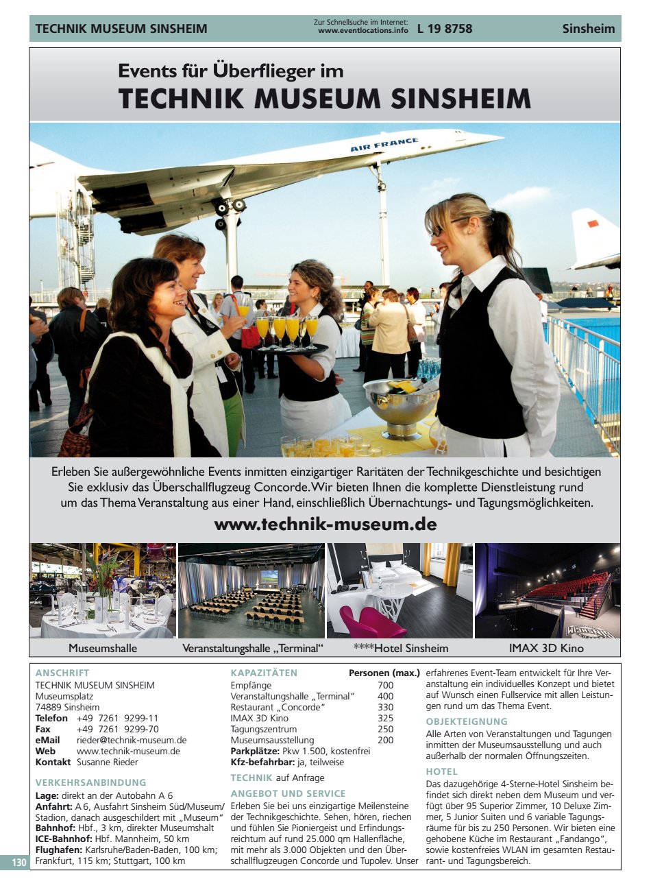 TECHNIK MUSEUM SINSHEIM