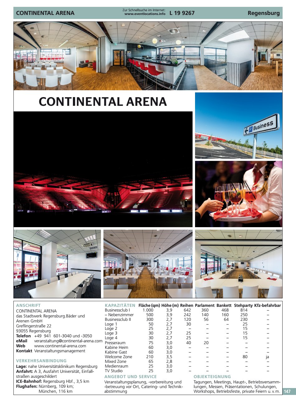 CONTINENTAL ARENA Regensburg