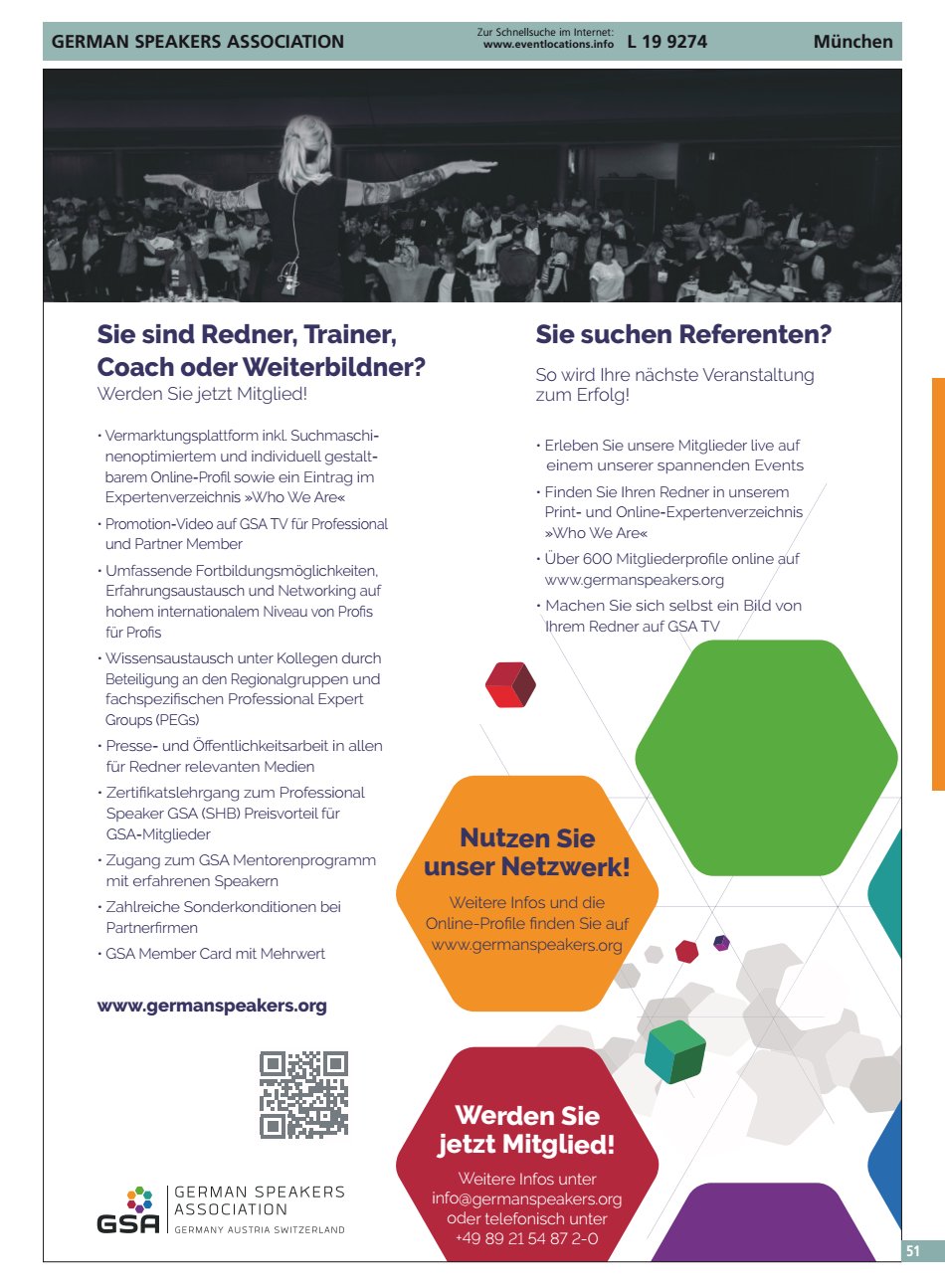 suchen Referenten sind