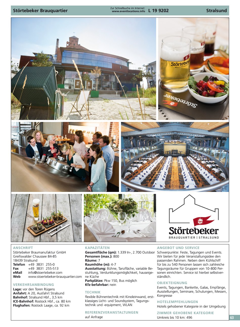 Störtebeker Brauquartier Stralsund
