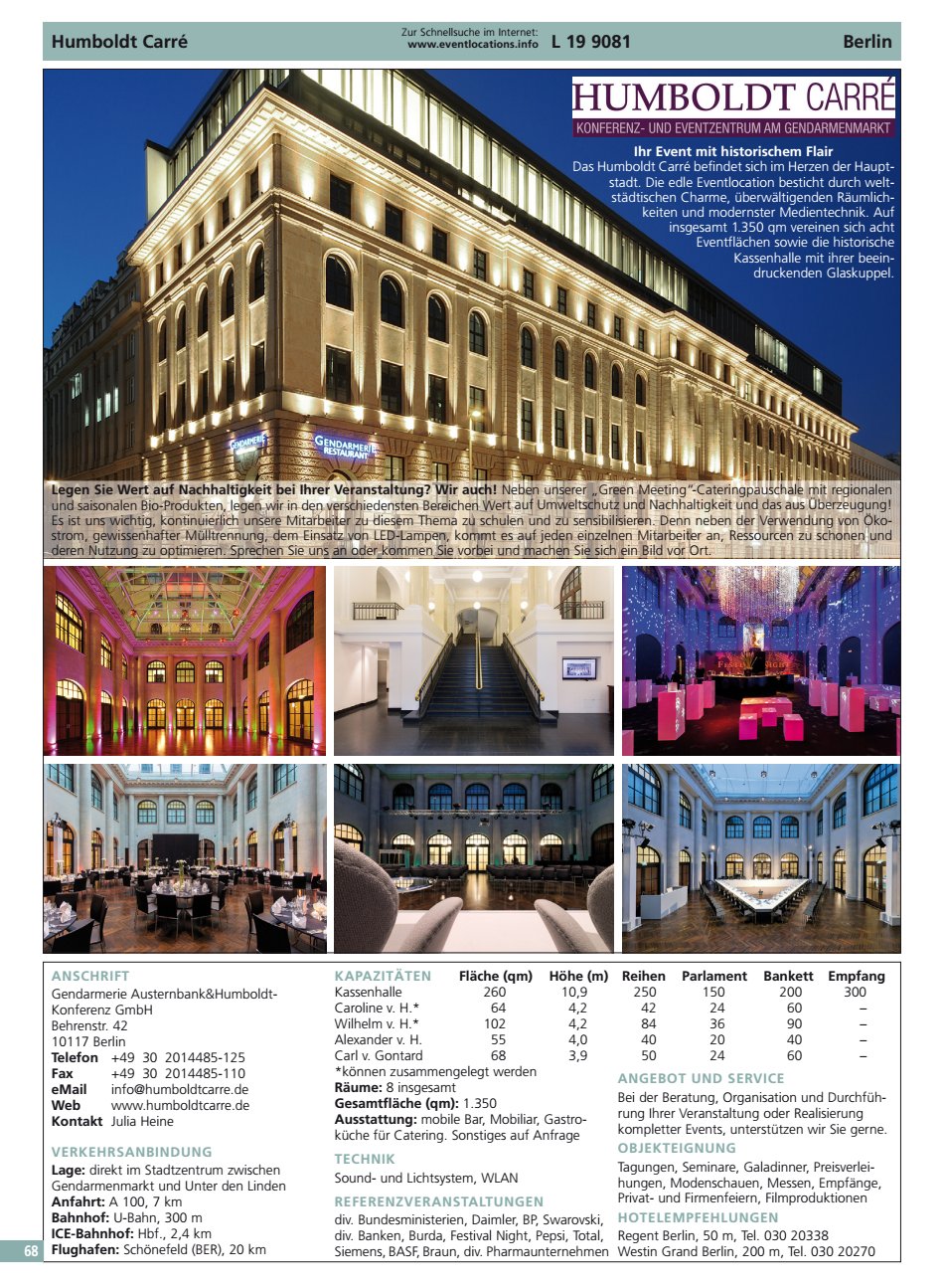 Humboldt Carré Berlin